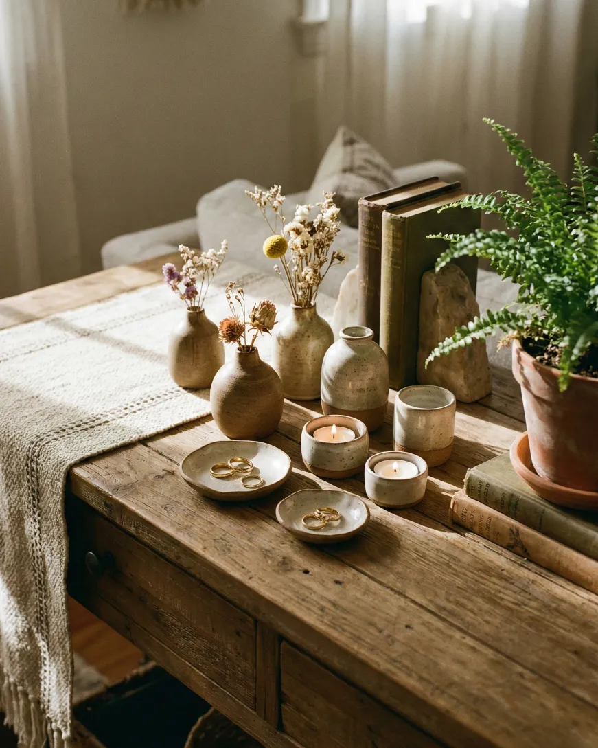 Curated Ceramic Decor – Natural Pottery Ideas for the Home 