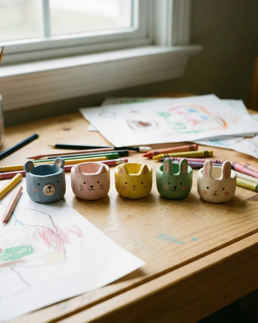 Cute Ceramic Cups for Kids – Fun Pottery Ideas to Paint 