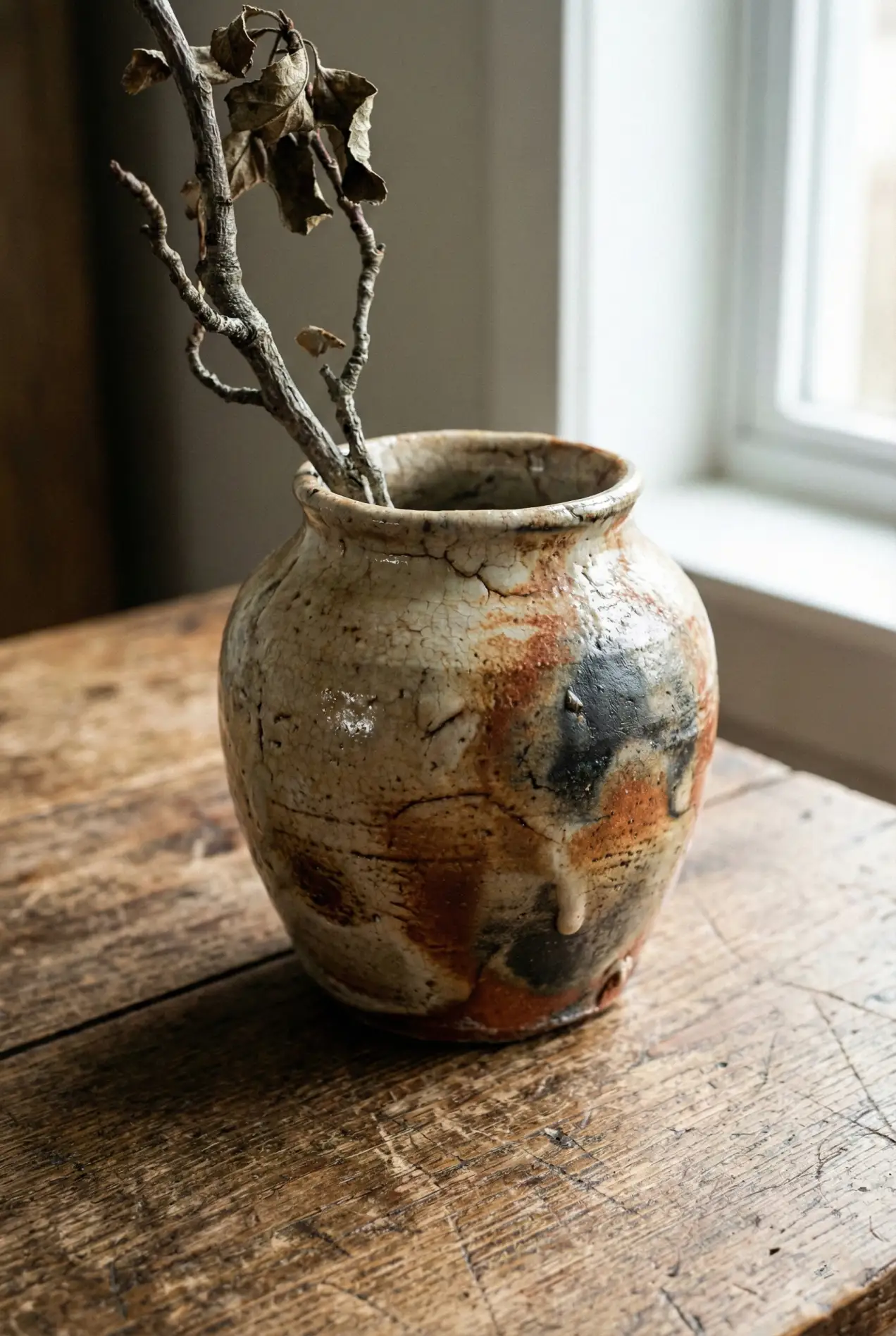 Why imperfect ceramics and dried florals are the finishing touch your minimalist home needs. #WabiSabi #HomeDecorDetails