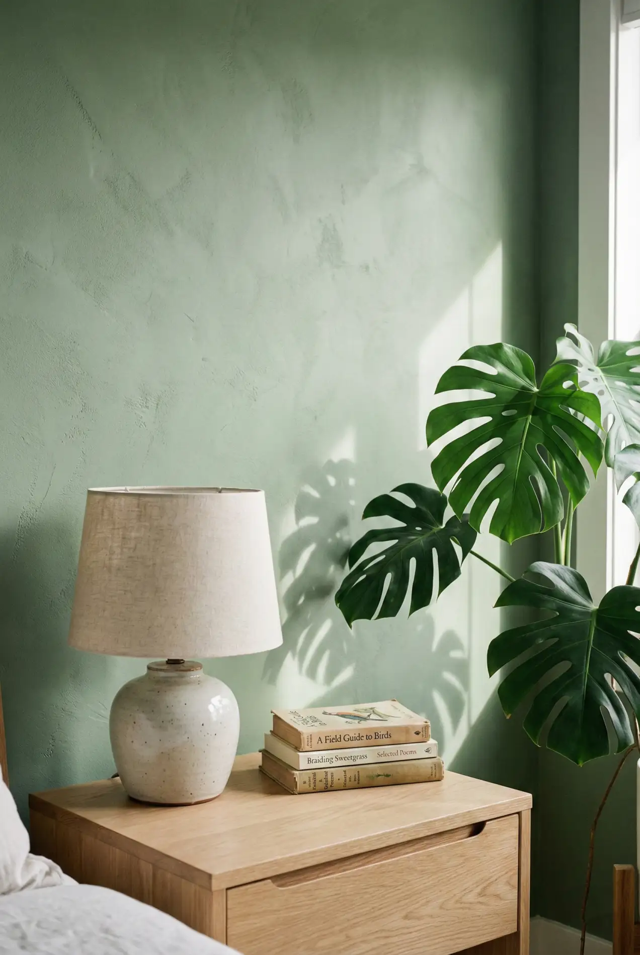 Sage green is the ultimate stress-relief color. Here is how to style soft green walls with wood tones for a nature-inspired retreat.